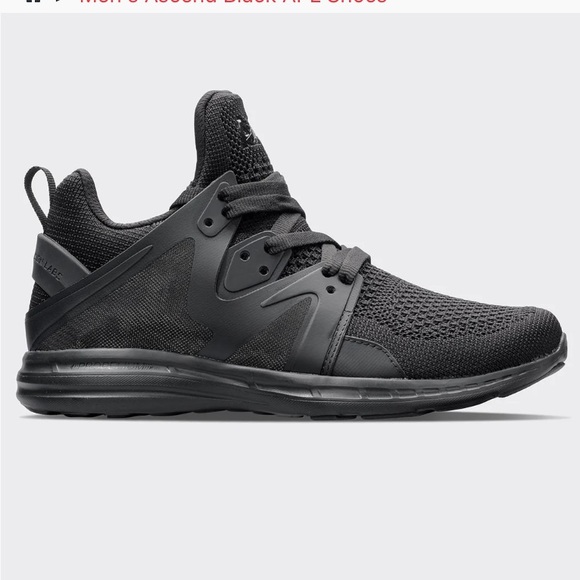 Men's Ascend Black Lululemon x APL Shoes Size 8.5 - Picture 1 of 13